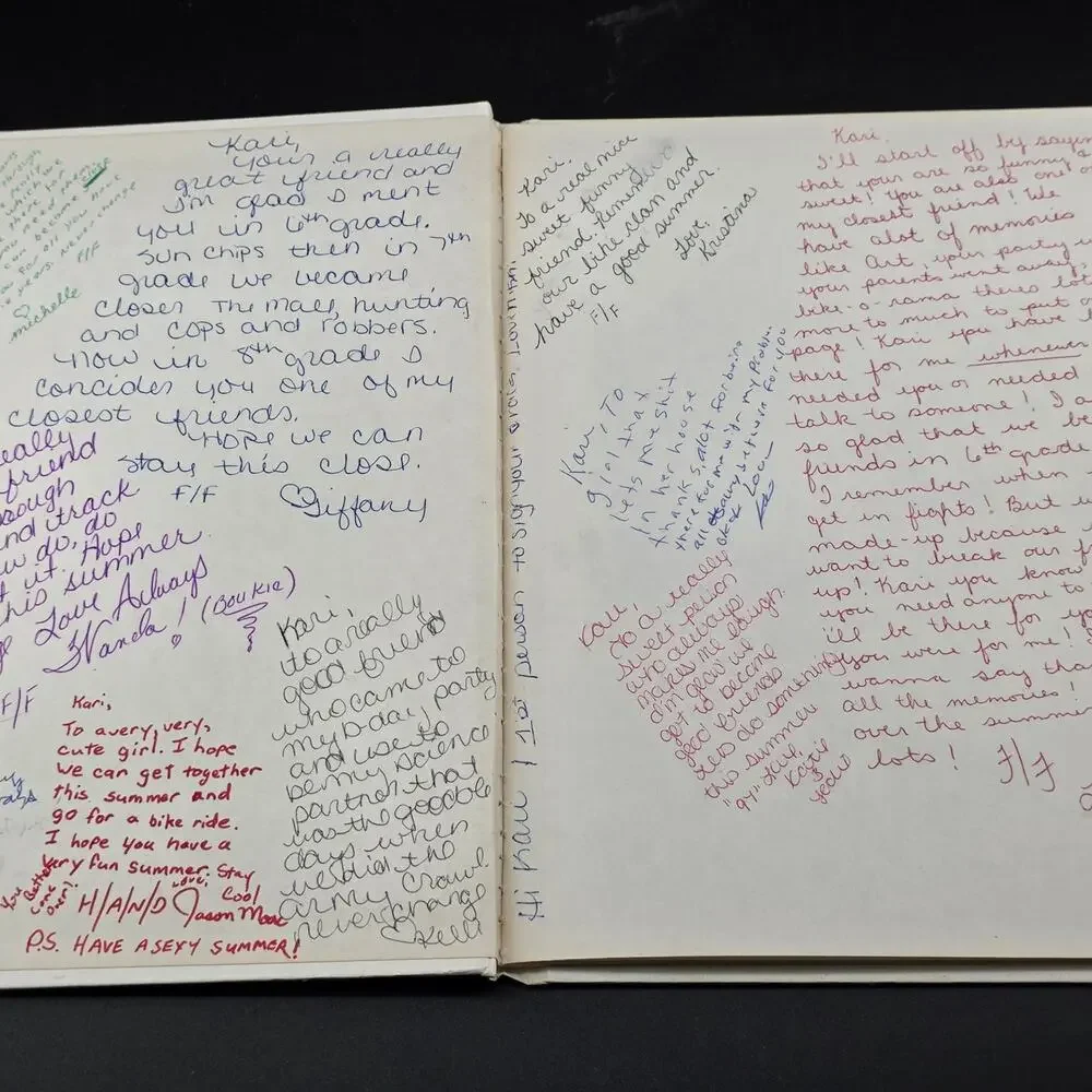 M.I.S. Vikings Yearbook 1992-93 Marysville Intermediate School Signed